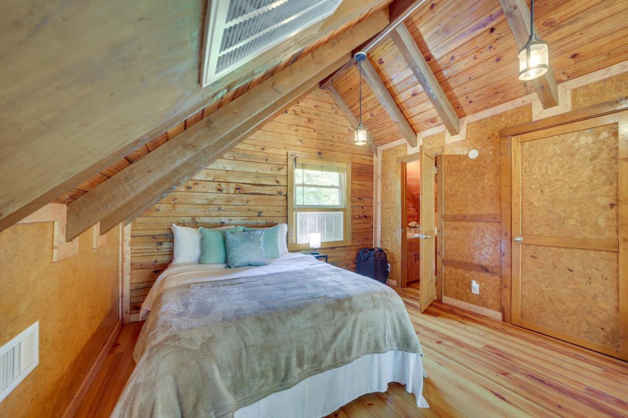 Modern Fairland Log Cabin With Lake Access! Екстериор снимка